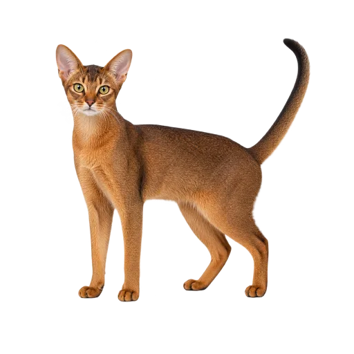 Illustration de la race Abyssin (alimentation chat)