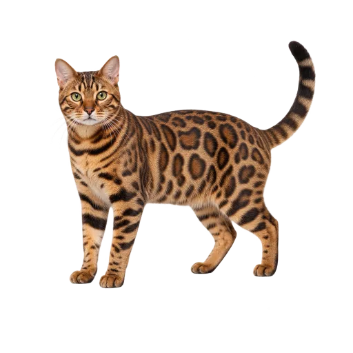 Illustration de la race Bengal (alimentation chat)