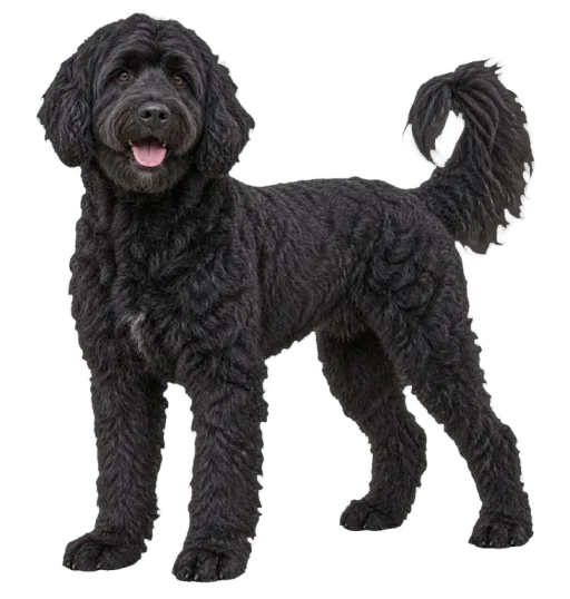Illustration de la race Chien d'eau Portugais (alimentation chien)