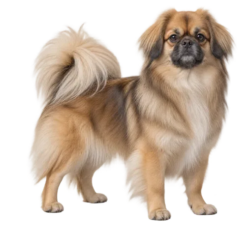 Illustration de la race Épagneul Tibétain (alimentation chien)