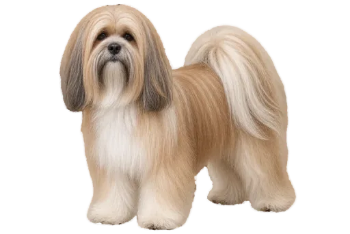 Illustration de la race Lhassa Apso (alimentation chien)
