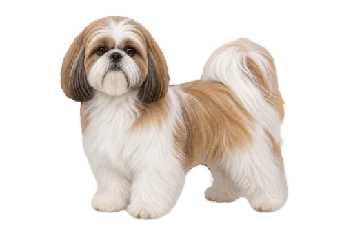 Illustration de la race Shih Tzu (alimentation chien)