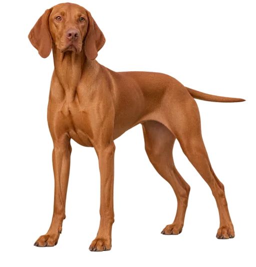 Illustration de la race Vizsla (Braque Hongrois) (alimentation chien)