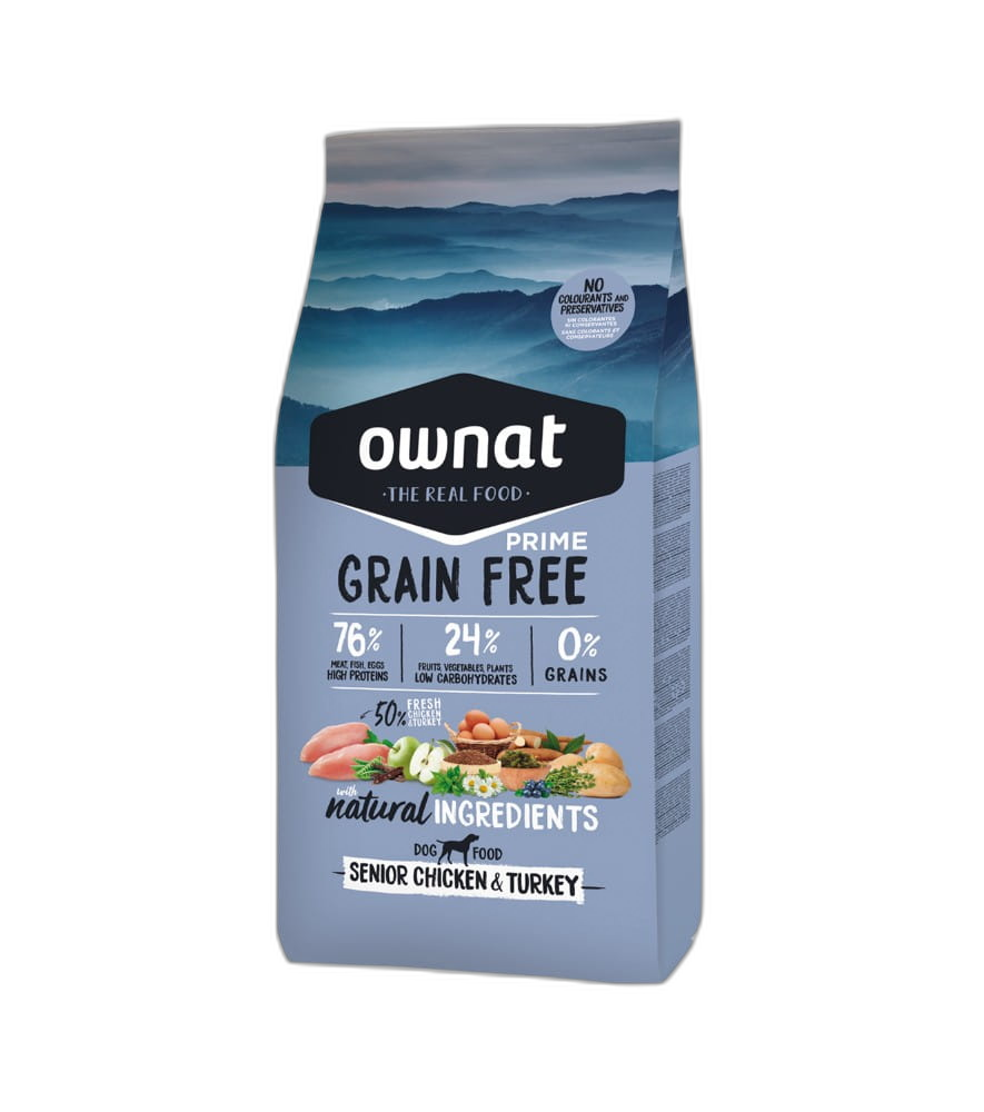 Ownat GF Prime Senior Chicken & Turkey
