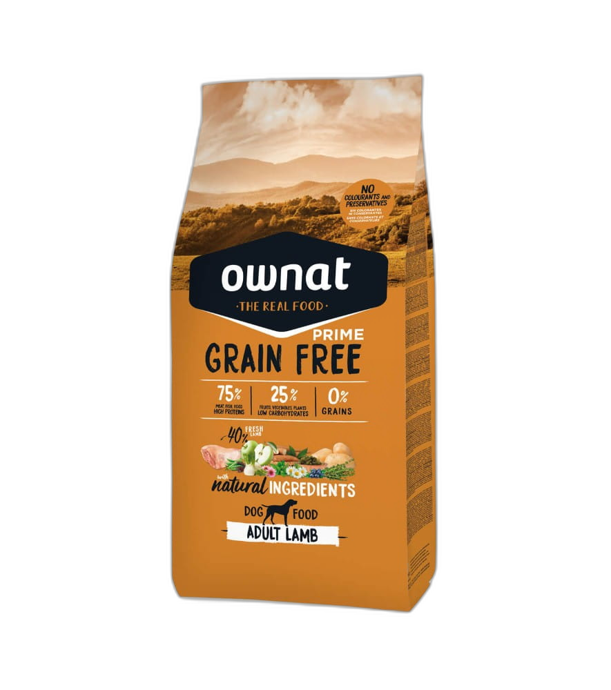 OWNAT GF Prime Adult Lamb Chien