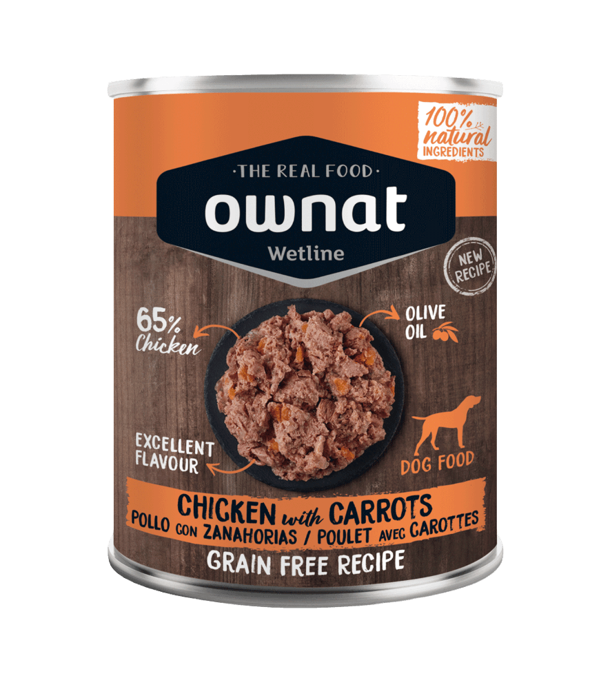 OWNAT Wetline Chicken with Carrots Chien