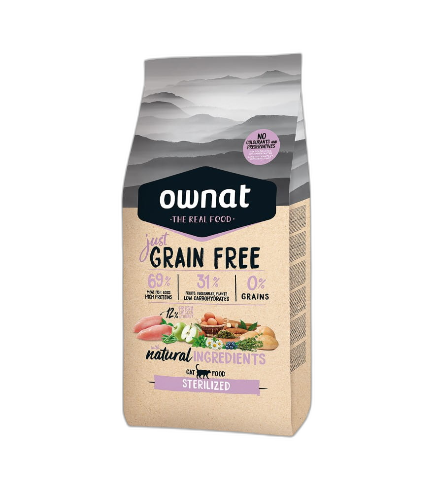 Ownat Grain Free Just Sterilized Chat