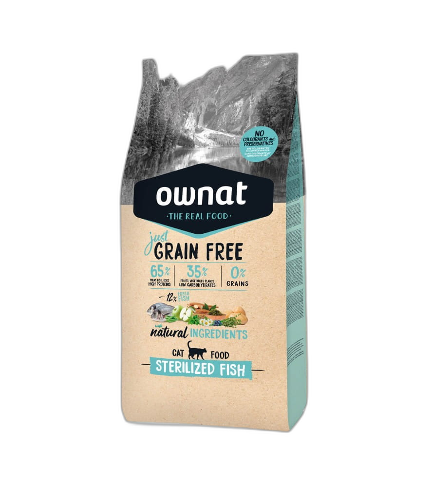 Ownat Grain Free Just Sterilized Fish Chat
