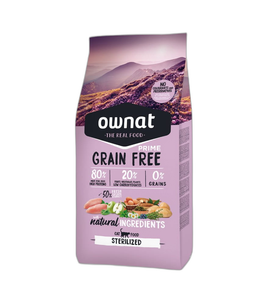 Ownat Grain Free Prime Sterilized Chat