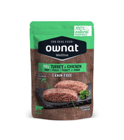Ownat Wetline Turkey & Chicken Chat