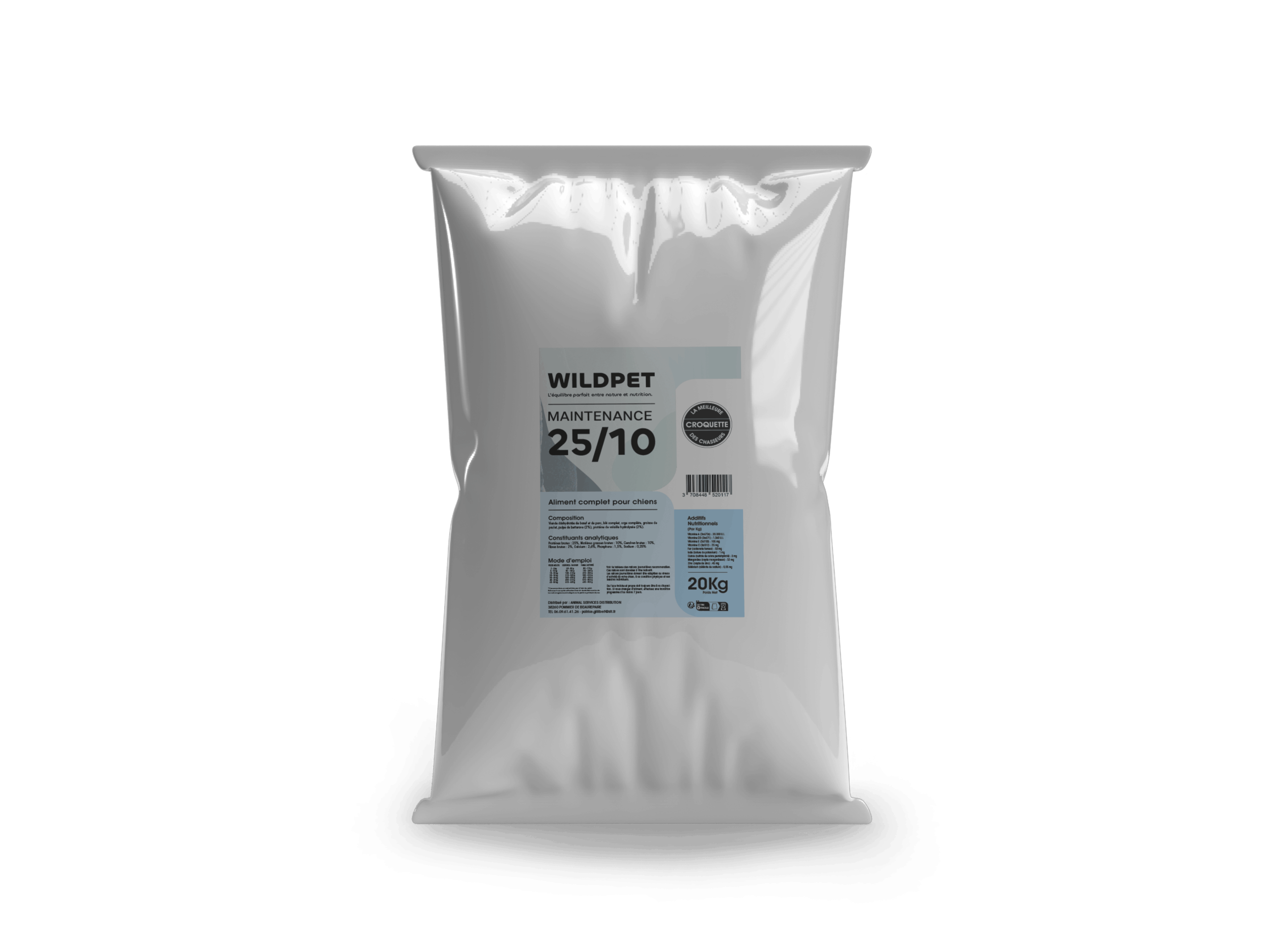 Wildpet Maintenance 25/10 Chien